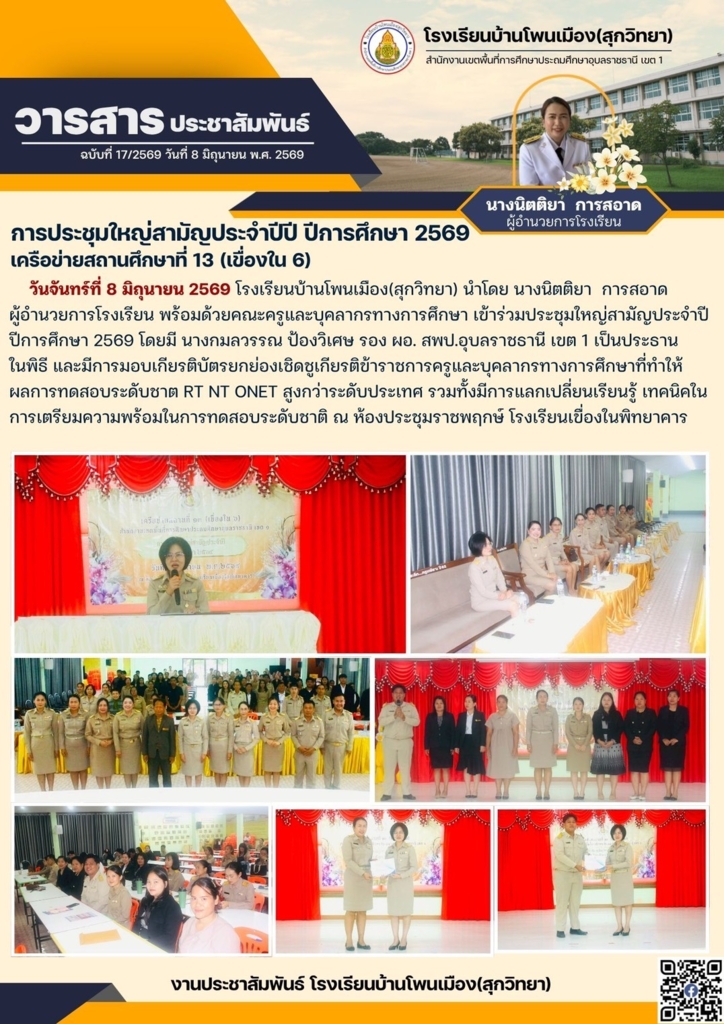 โรงเรียนบ้านโพนเมือง(สุกวิทยา)
